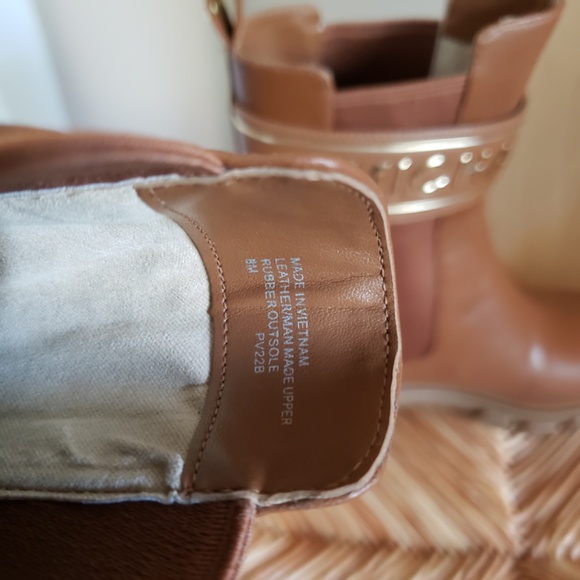 Michael Kors Mid Chelsea Boots Size 8 NEW! - Picture 11 of 13